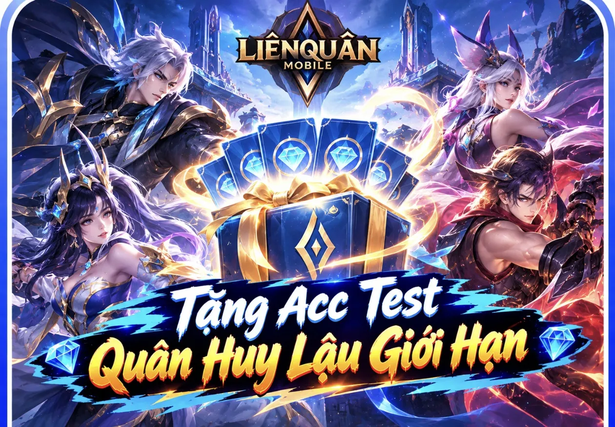 Acc Quân Huy Lậu Miễn Phí , Giới Hạn Mỗi Ngày , Nhanh Tay Thì Còn